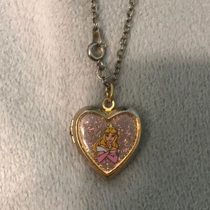 Vintage sleeping beauty locket